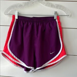 Nike Women's Purple and Pink Running Shorts Sz S